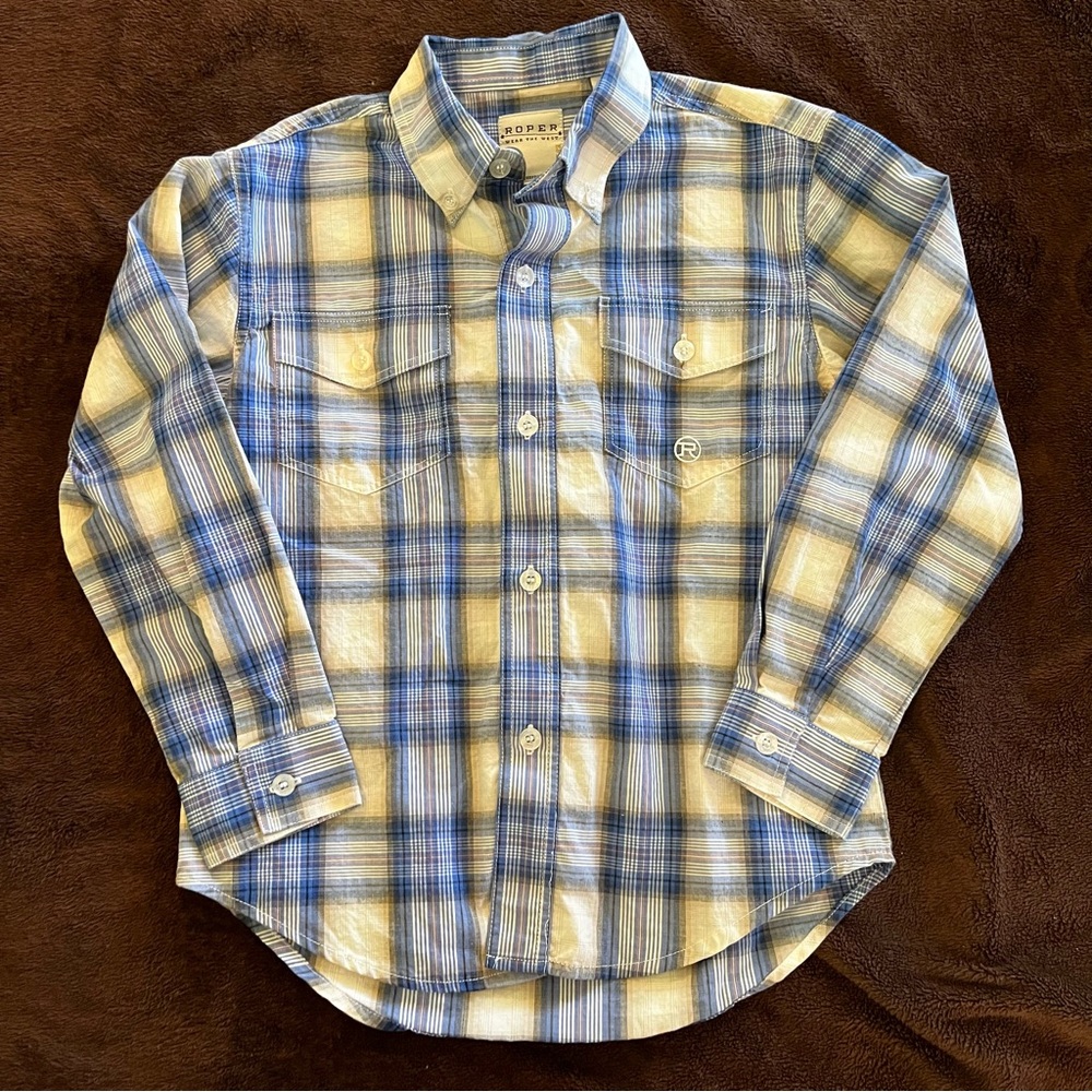 Boys Roper Western Shirt